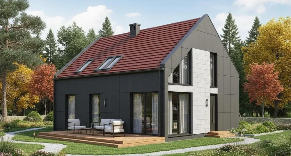 Проект Двухэтажный дом 14 на 15, 154 м2