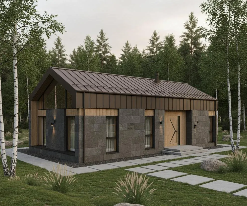 Проект Двухэтажный дом 14 на 10, 192 м2