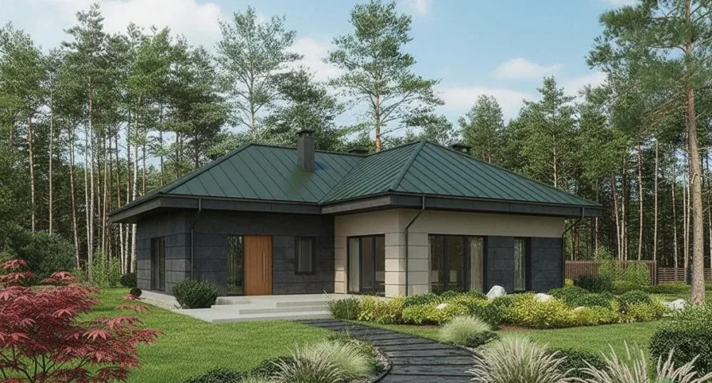 Проект Двухэтажный дом 14 на 16, 227 м2